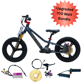 TAKANI 700W Electric Balance Bike 16'' Matte Charcoal - Pro Model
