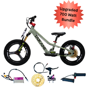 TAKANI 700W Electric Balance Bike 16'' Grey - Pro Model