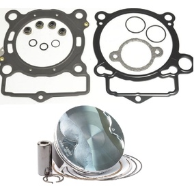 KTM 250EXCF/SXF 06-13 250XCF 07-12 75.96MM Top End Rebuild Kit (Wossner Piston)