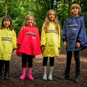 The People's Poncho Kids Navy Small