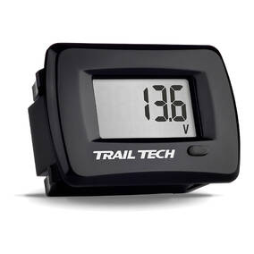 Trail Tech TTO Panel - Voltage Meter - Black