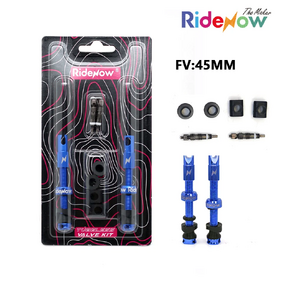 (TBC)RideNow Tubeless Valve PLUS Kit PV45mm