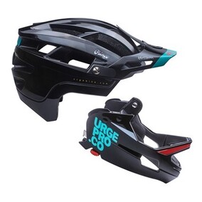 URGE MTB Helmet Gringo de la Pampa Black L/XL