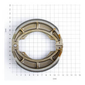 Whites Suzuki TF125 DR200 Front And Rear Brake Shoes w/ springs 130x28mm