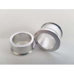 MX Pro Yamaha YZ/YZF Silver Front Wheel Bearing Spacers
