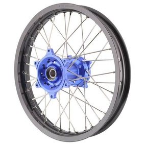 X-TECH Gas Gas KTM Husqvarna MX/Enduro Rear Rim (Black with Blue Hub)