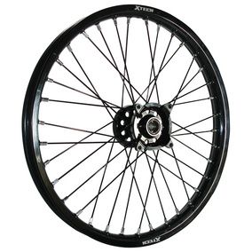 X-TECH KTM Husqvarna Gas Gas Front Rim (Black with Black Hub)