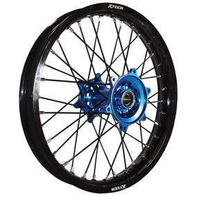 X-TECH Yamaha YZ/YZF/WRF Rear Rim (Black with Blue Hub)