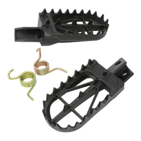 Zeta Honda XR250R 96-05 & Honda CRM250AR 91-98 CrMO Wide Mid Foot Pegs