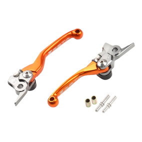 Zeta KTM GasGas Husqvarna Stark Pivot Lever Set FP - Orange