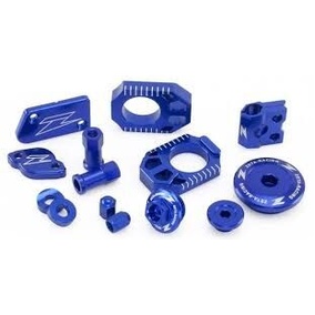 Zeta Yamaha WRF250 WRF450 YZ250FX YZ450FX Billet Kit - Blue