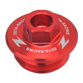 Zeta Gas Gas, KTM, Husqvarna Oil Filler Plug - Red