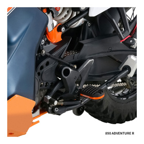 Zeta Husqvarna 701 Supermoto / 701 Enduro KTM Adventure / Supermoto Footpegs - Orange