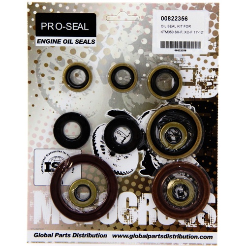 Pro Seal 350EXCF 12-16 350SXF/XCF 11-15 Husqvarna FE/FC 350 14-16 Engine Oil Seals