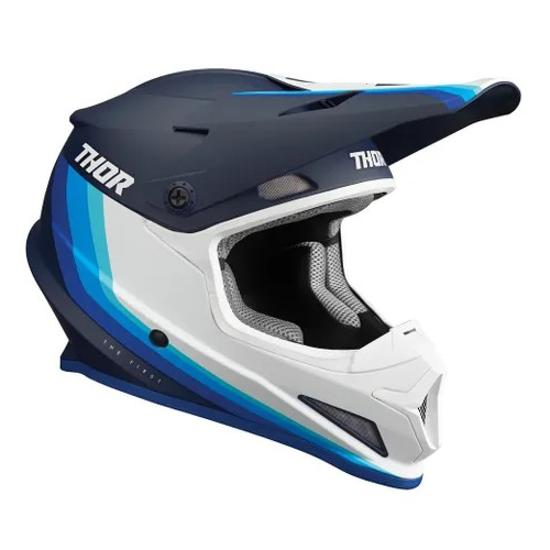 THOR MX Sector Runner MIPS Helmet Navy/White 2XL
