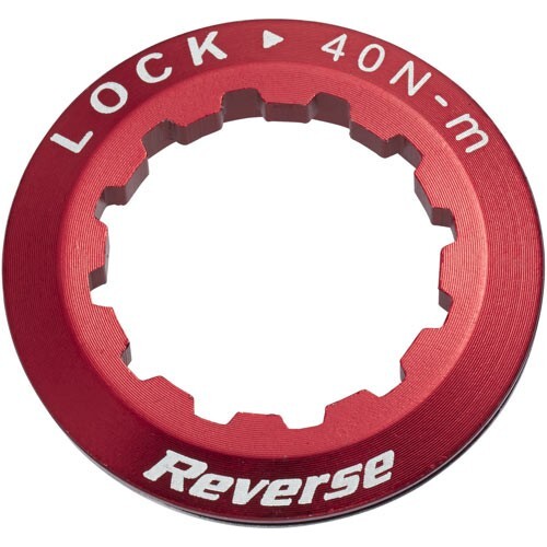 Bike 8-11 speed Cassette Lock Ring Red