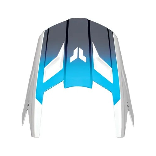 THOR MX FLEET STORM YOUTH HELMET VISOR WHITE/NAVY 