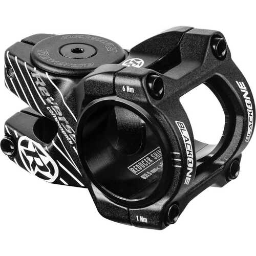 Steering Stem Black One D2 35mm / 31.8mm / 35mm Black/White