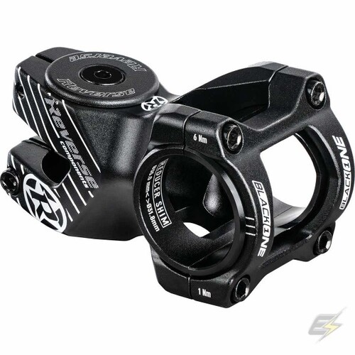 Steering Stem Black One D2 50mm / 31.8mm / 35mm Black / White