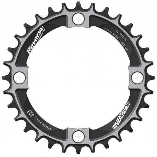 Chainring Black One 104mm 32T