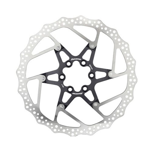 Brake Disc Rotor AL/Steel 180mm Black