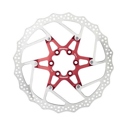 Brake Disc Rotor AL/Steel 180mm Red