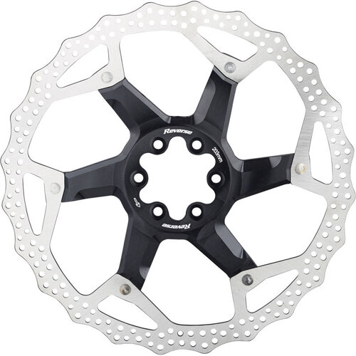 Brake Disc Rotor AL/Steel 200mm Black