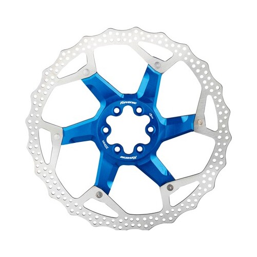 Brake Disc Rotor AL/Steel 203mm Blue