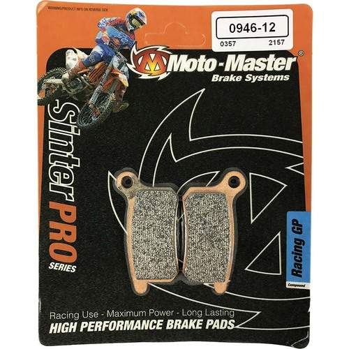 Moto-Master KTM 65 09-22 85SX 03-10 Husqvarna TC65 17-22 Racing GP Rear Brake Pads
