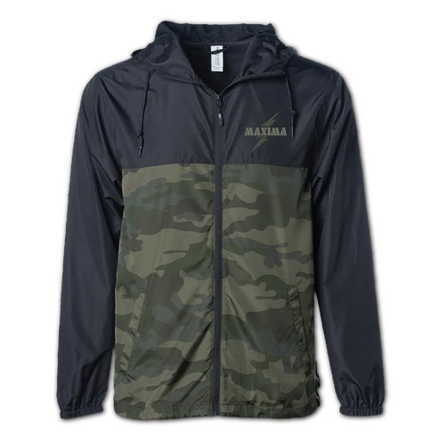 Maxima Logo Windbreaker / Camo-Black / Medium
