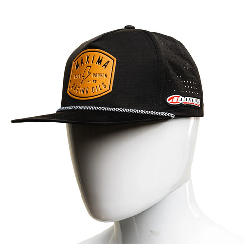Maxima Ripster Leather Patch Hat
