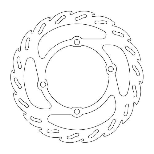 Moto-Master Husqvarna TC50 17-22 KTM 50SX 14-23 Flame Series Rear Brake Disc