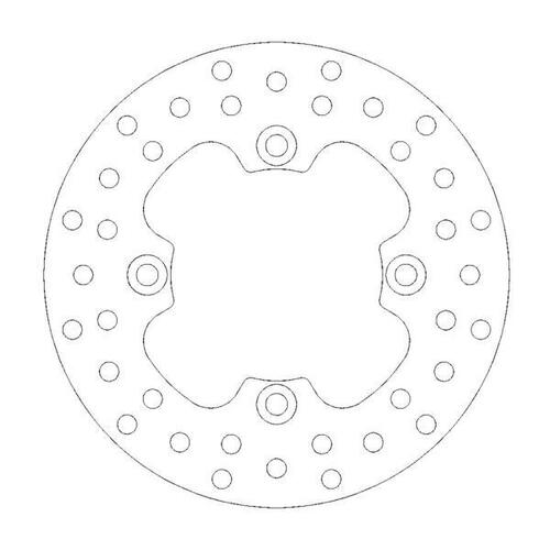 Moto-Master Round Front / Rear CAN-AM Outlander Brake Disc