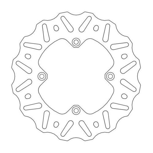 Moto-Master Yamaha YZ65 18-23 YZ80 93-01 YZ85 02-23 Nitro Rear Brake Disc