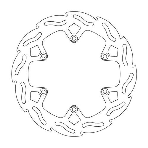 Moto-Master KTM / Husaberg / Husqvarna Factory 4.4mm Flame Series Rear Brake Disc
