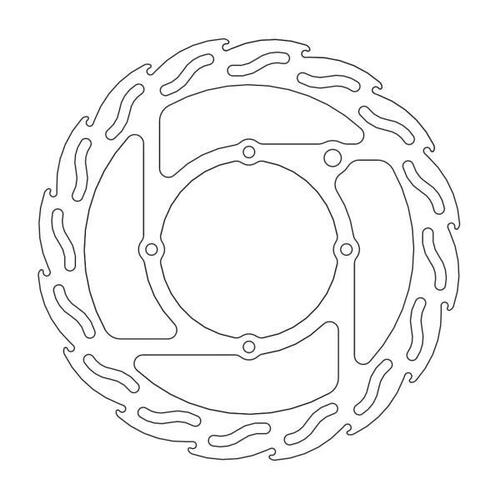 Moto-Master Husqvarna TC85 14-23 KTM 85SX 13-23 240mm Flame Series Front Brake Disc