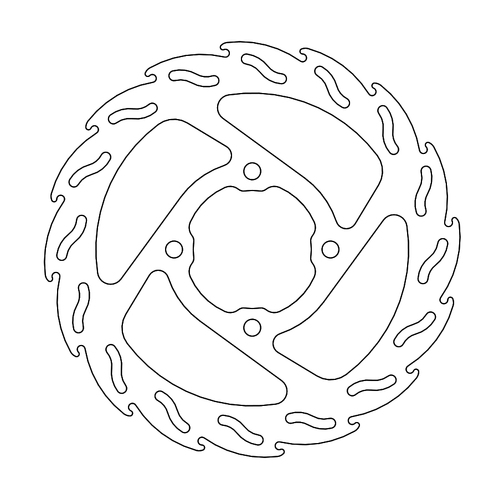 Moto-Master Husqvarna TC65 17-22 KTM 65SX 04-23 Flame Rear Brake Disc