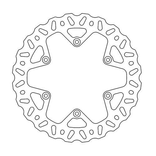 Moto-Master Yamaha YZ125 / YZ250 22-23 YZ250F 21-23 YZ450F 20-23 Nitro Rear Brake Disc