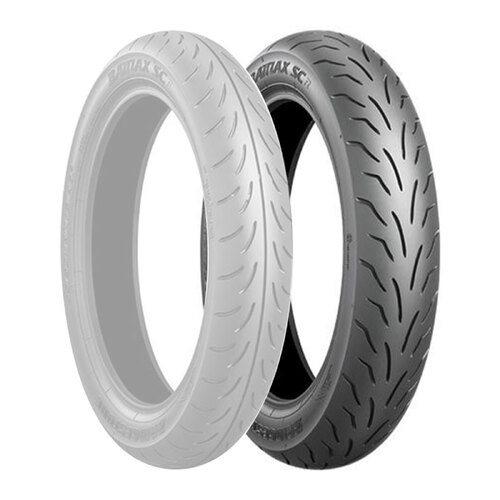 Bridgestone 120/70-12 SC1 Rear Scooter Tubeless Tyre