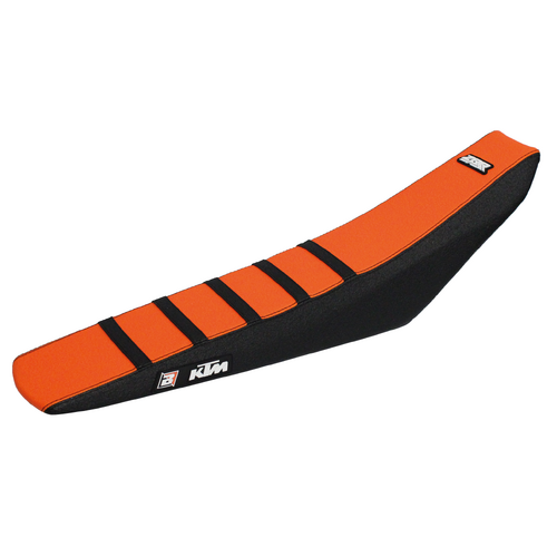 Blackbird KTM SX-SXF 23-25 EXC 24-25 Zebra Orange/Black Seat Cover
