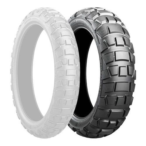 Bridgestone AX41 120/90-16 Rear Adventure Tubeless Tyre (63P)