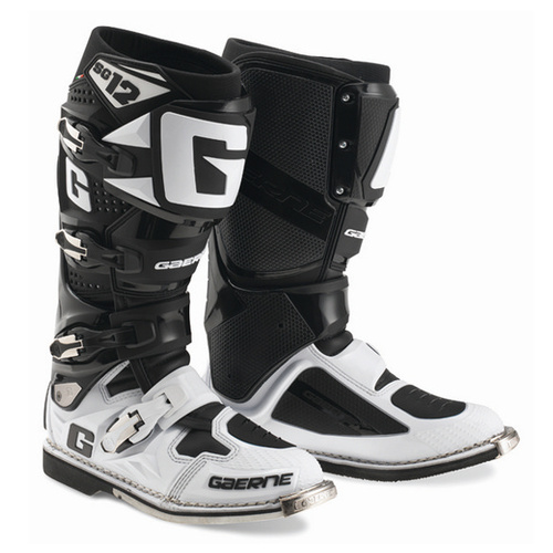 Gaerne SG12 Black/White - MX