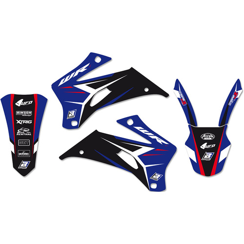 Yamaha WR250F 07-14 WR450F 07-11 Dream 4 Graphics Kit - Blackbird Racing