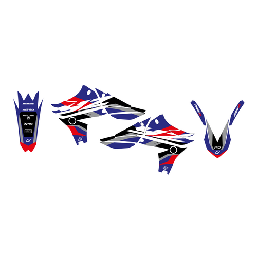 Yamaha YZ450F 10-13 Dream 5 Graphics Kit - Blackbird Racing