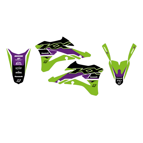 Blackbird Racing Kawasaki KX85 14-21 Dream 5 Graphics Kit