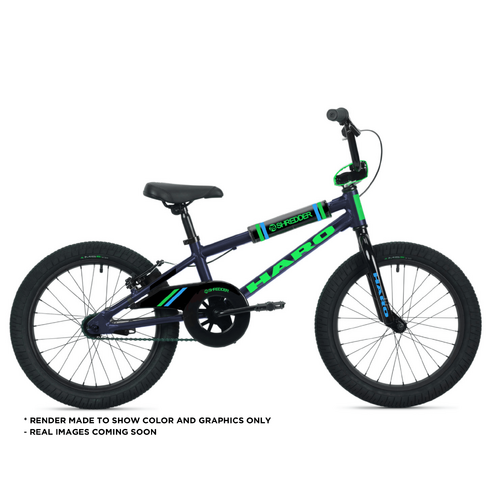 Haro Shredder Boys 18" Matte Midnight Blue BMX