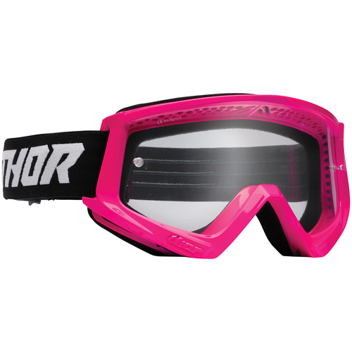 THOR MX Combat Racer Goggles Pink/Black
