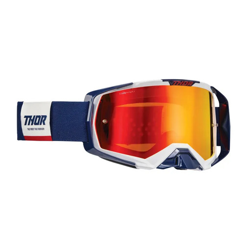 THOR MX Activate Navy/White Goggles