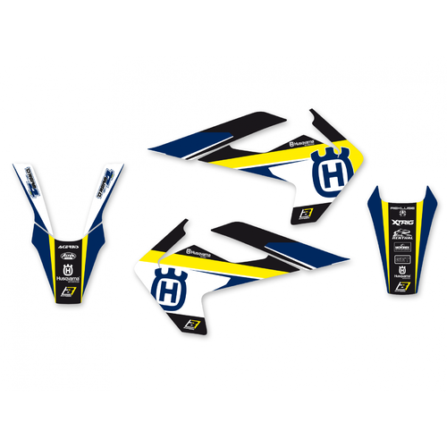 Husqvarna FC/FE/TC/TE 16-19 Dream 4 Graphics Kit - Blackbird Racing