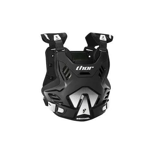 THOR Sentinel GP Armour Adult Black/White [Size: XL]